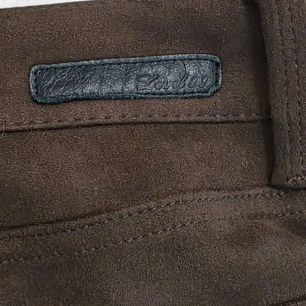 Level 99 Suede Brown Pants Size 10